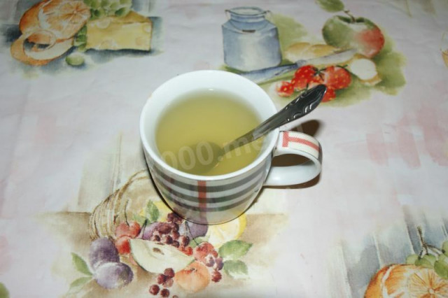 Чай з імбиром і медом для схуднення рецепт з фото покроково 
