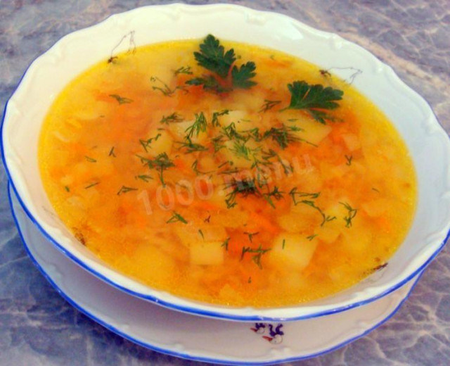 Легкий суп з сочевиці з картоплею рецепт з фото покроково 