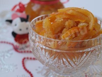 Цукати з мандарин (мандаринової шкірки) рецепт з фото покроково 