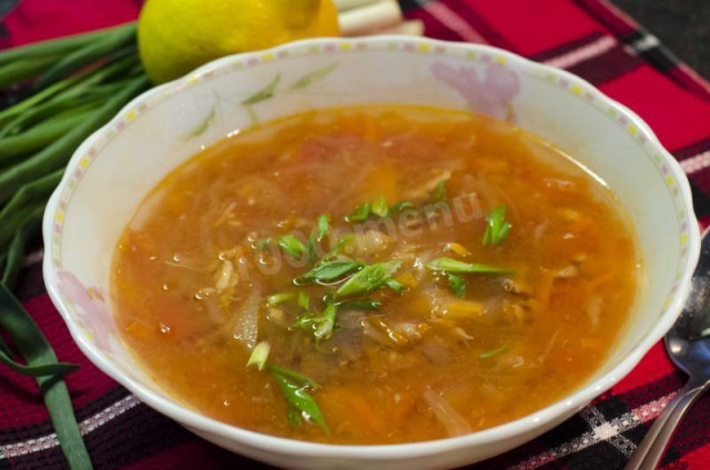 Суп томатний з горбуші без картоплі рецепт з фото покроково 