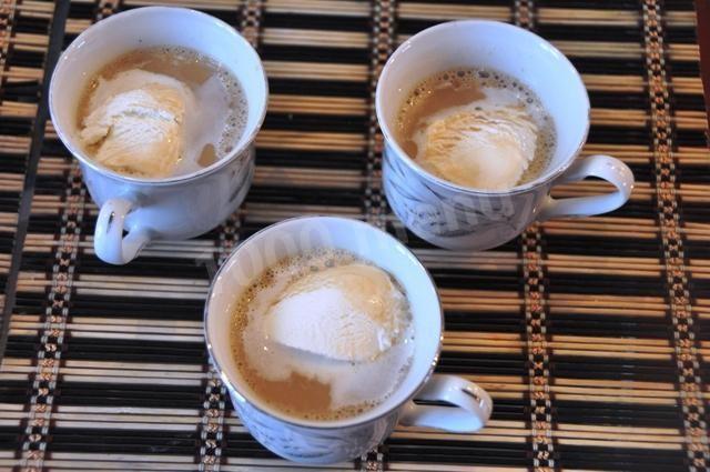 Кава зі згущеним молоком і морозивом рецепт з фото покроково 