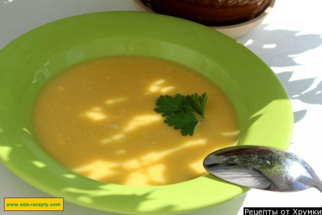 Крем суп з плавленим сиром рецепт з фото покроково 