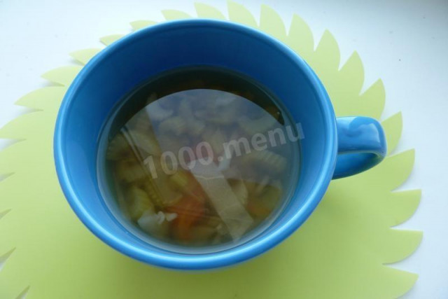 Дієтичний суп з овочами легкий рецепт з фото покроково 
