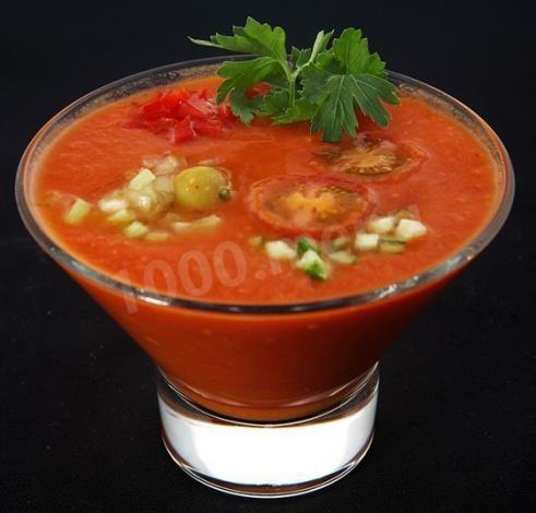 Суп з помідорів рецепт з фото 