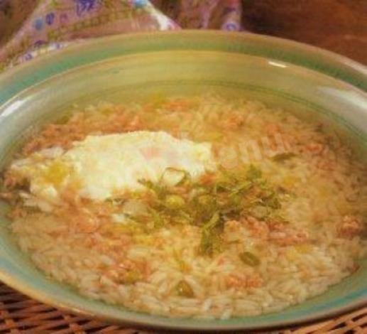 Суп з фаршем рисом і яйцем рецепт з фото 