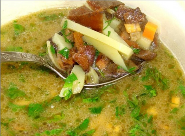 Грибний суп із заморожених грибів з картоплею рецепт з фото покроково 