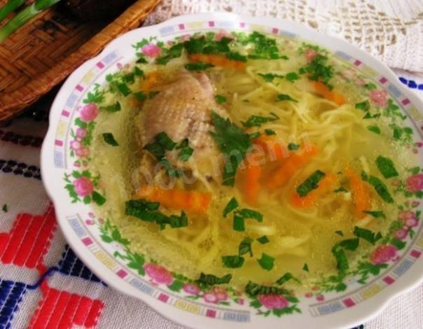 Суп Молдавська зама з куркою і овочами рецепт з фото 