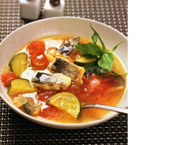 Рибний суп з кабачками цукіні рецепт з фото 