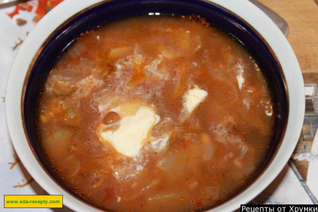 Суп з сочевиці пісний рецепт з фото покроково 