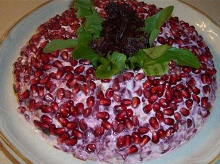 Салат з телятиною Бакинський рецепт з фото 