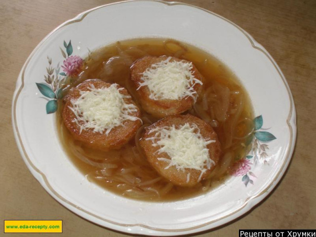 Суп цибульний по-болгарськи рецепт з фото покроково 
