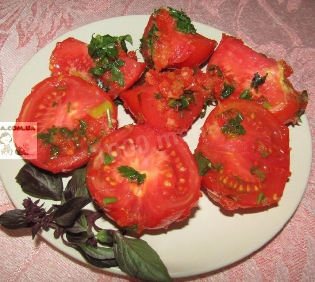 Літня закуска помідори по-корейськи рецепт з фото і відео 