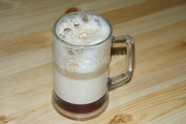 Кава латте з сиропом рецепт з фото покроково 