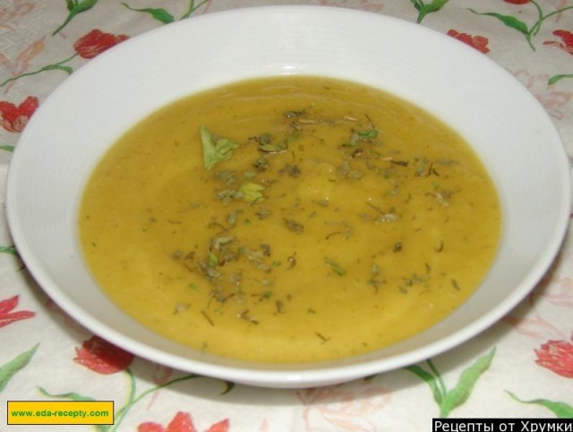 Пюрірованний суп з кабачків рецепт з фото крок за кроком 
