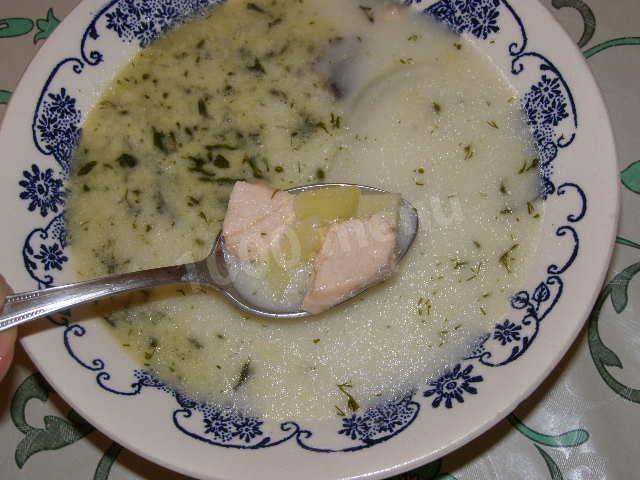 Фінський рибний суп із сьомги рецепт з фото покроково 
