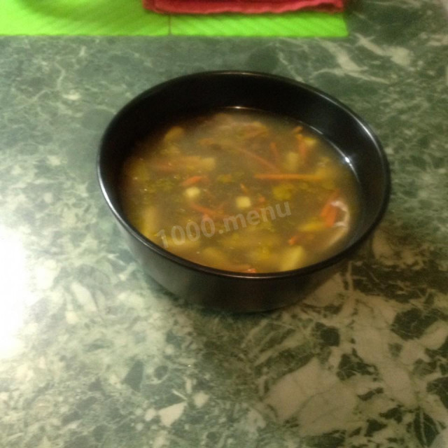 Курячий суп з сочевицею рецепт з фото покроково 