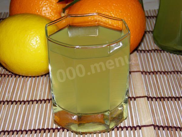 Лимонад з апельсинів з лимонною кислотою рецепт з фото покроково 