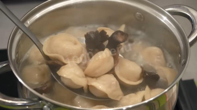 Фірмові сибірські пельмені з грибами рецепт з фото покроково і відео 