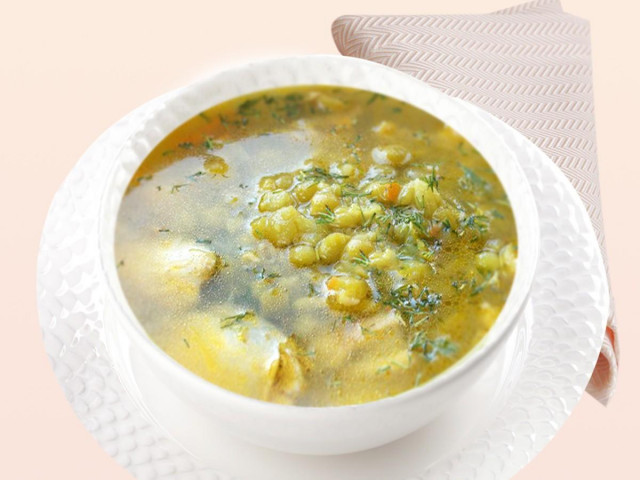 Суп з індички з зеленим горошком рецепт з фото 