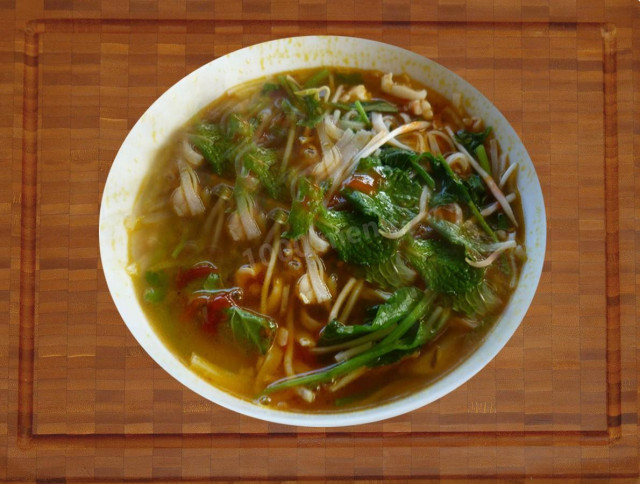 Вегетаріанський суп фо рецепт з фото 