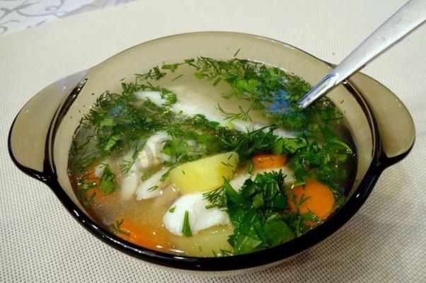 Рибний суп вуха з річкової риби рецепт з фото покроково 