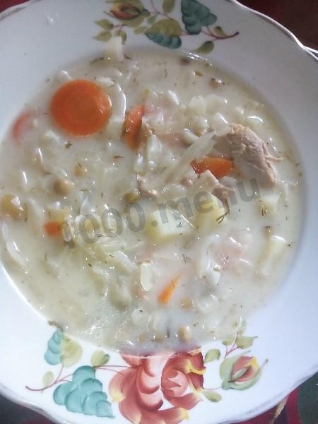 Суп з плавленим сиром і овочами рецепт з фото покроково 