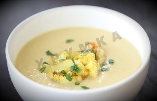 Австрійський суп-пюре з цвітної капусти рецепт з фото 