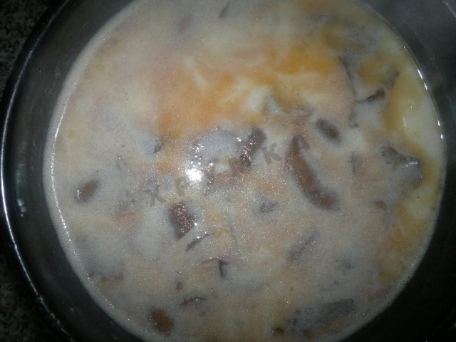 Молочний суп з рижиками рецепт з фото покроково 