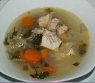 Рибний суп з сазана з картоплею і манкою рецепт з фото 