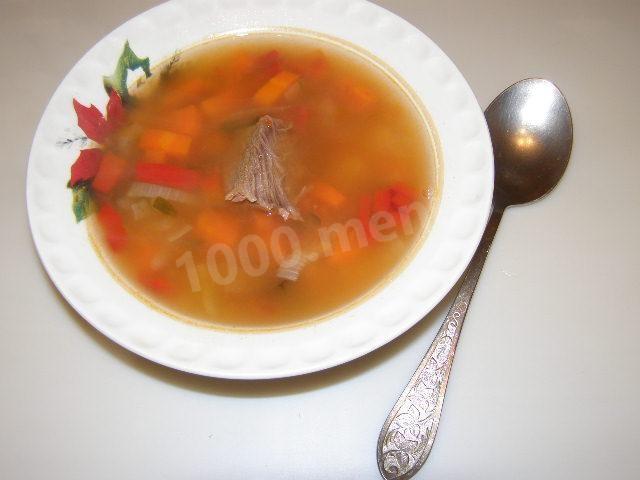 Суп Шурпа з яловичини з картоплею рецепт з фото покроково 