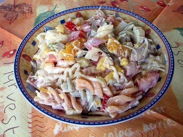 Німецький макаронний салат рецепт з фото 