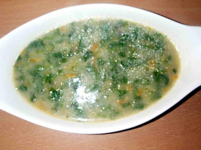 Суп-пюре з молодої кропиви рецепт з фото покроково 
