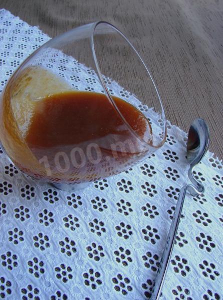Солодкий карамельний соус з медом до десертів і кави рецепт з фото покроково 