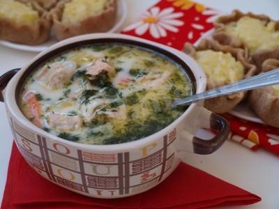 Фінський суп з червоної риби Лохікейтто з картоплею рецепт з фото покроково 