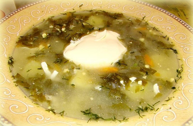 Рибний суп зі шпинатом з картоплею рецепт з фото покроково 