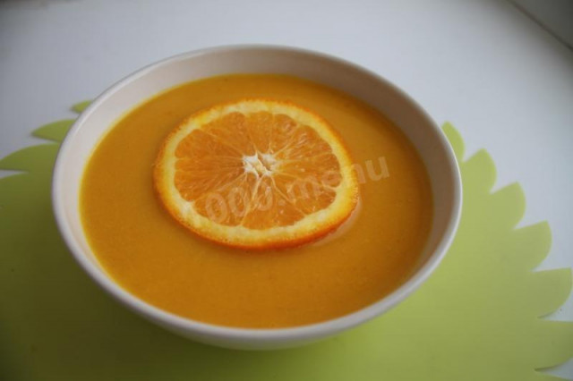 Морквяний суп з імбиром і вершками рецепт з фото покроково 