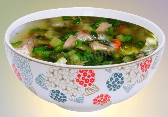 Рибний суп зі свіжих коропів з овочами рецепт з фото 