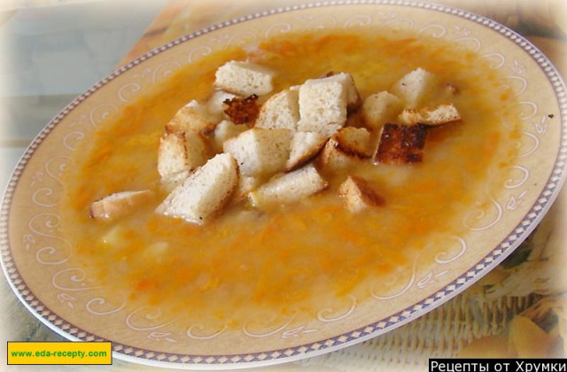 Суп гороховий з копченими свинячими ребрами на кістковому бульйоні рецепт з фото покроково 