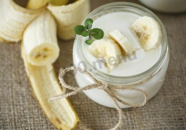 Десерт сир кефір банан швидко і смачно рецепт з фото покроково 