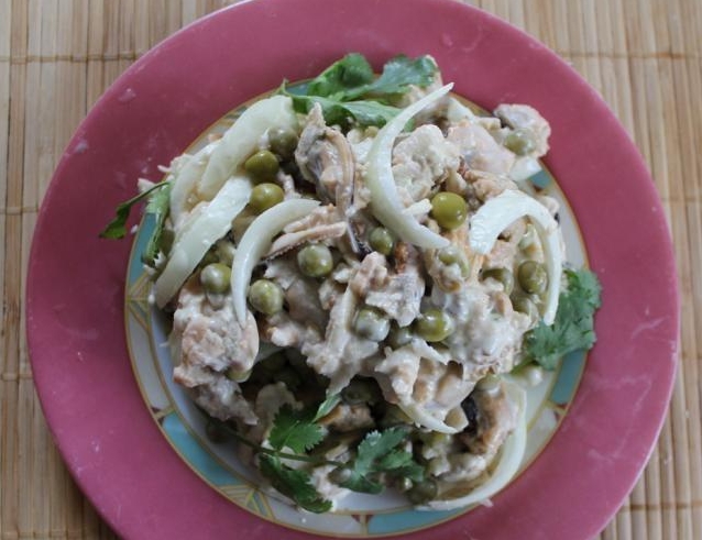 Салат з мідій рецепт з фото покроково 