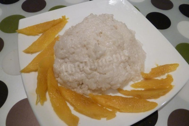 Тайський парної манговий плов рецепт з фото покроково 