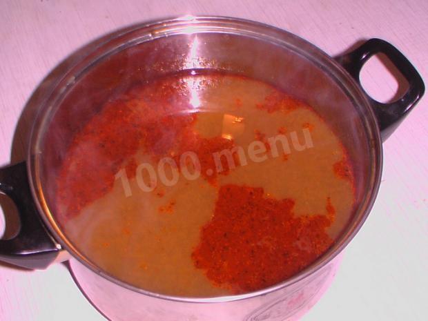 Тайський гострий суп з з креветками рецепт з фото 