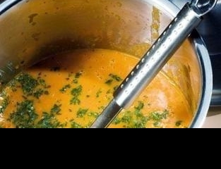 Крем-суп з солодкого перцю і помідорів рецепт з фото 