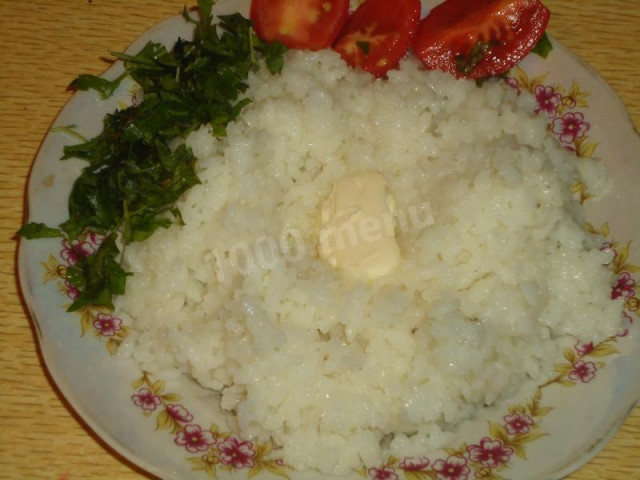 Тушкований рис рецепт з фото покроково 