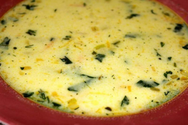 Суп картопляний з сиром рецепт з фото покроково 
