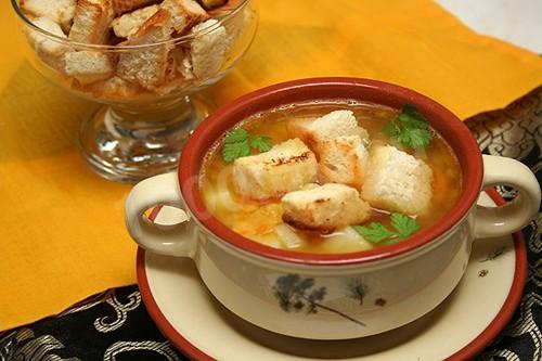 Гороховий суп на бульйоні з баранини по-грузинськи рецепт з фото 