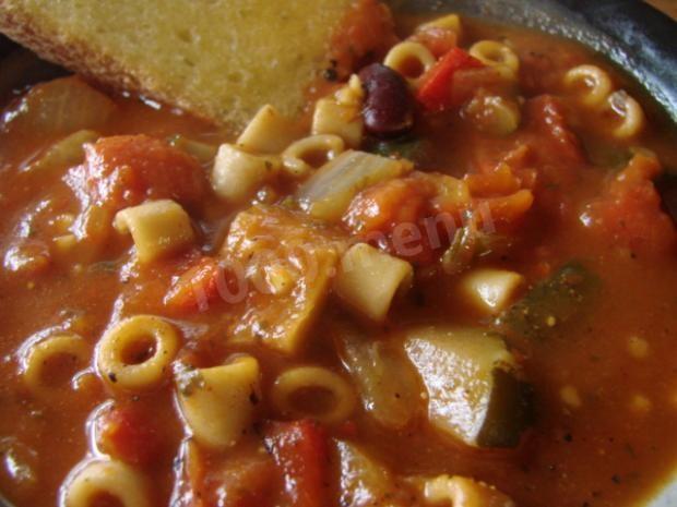Густий і ситний суп мінестроне з Італії рецепт з фото 
