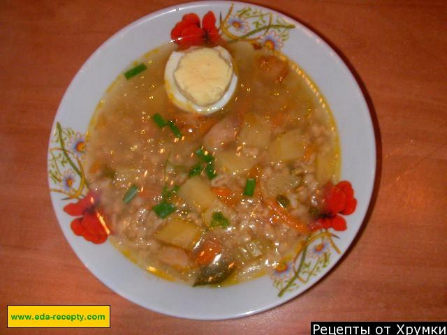 Крупник - суп з картоплею і пшоном рецепт з фото покроково 