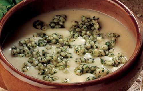 Квасолевий суп-пюре з перловкою рецепт з фото покроково 
