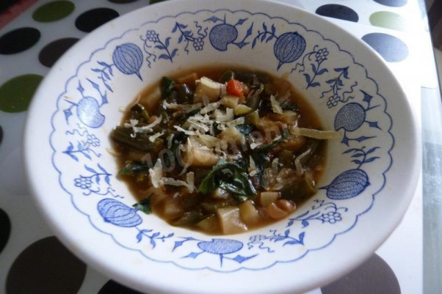 Томатний суп з тертим сиром і базиліком рецепт з фото покроково 